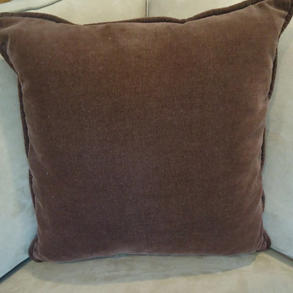 Noble Excellence Throw Pillow Corduroy 18